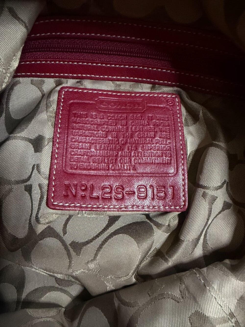Coach Legacy Duffle Sac Style 9151 - Picture 3 of 14